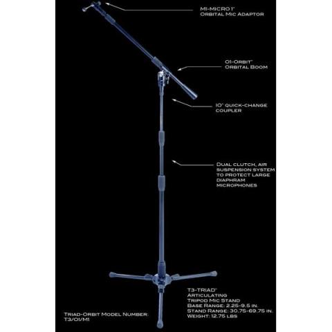 TRIAD-ORBIT-マイクスタンドT3C+O1