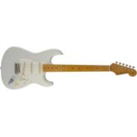 Fender-ストラトキャスターEric Johnson Stratocaster Maple Fingerboard, White Blonde