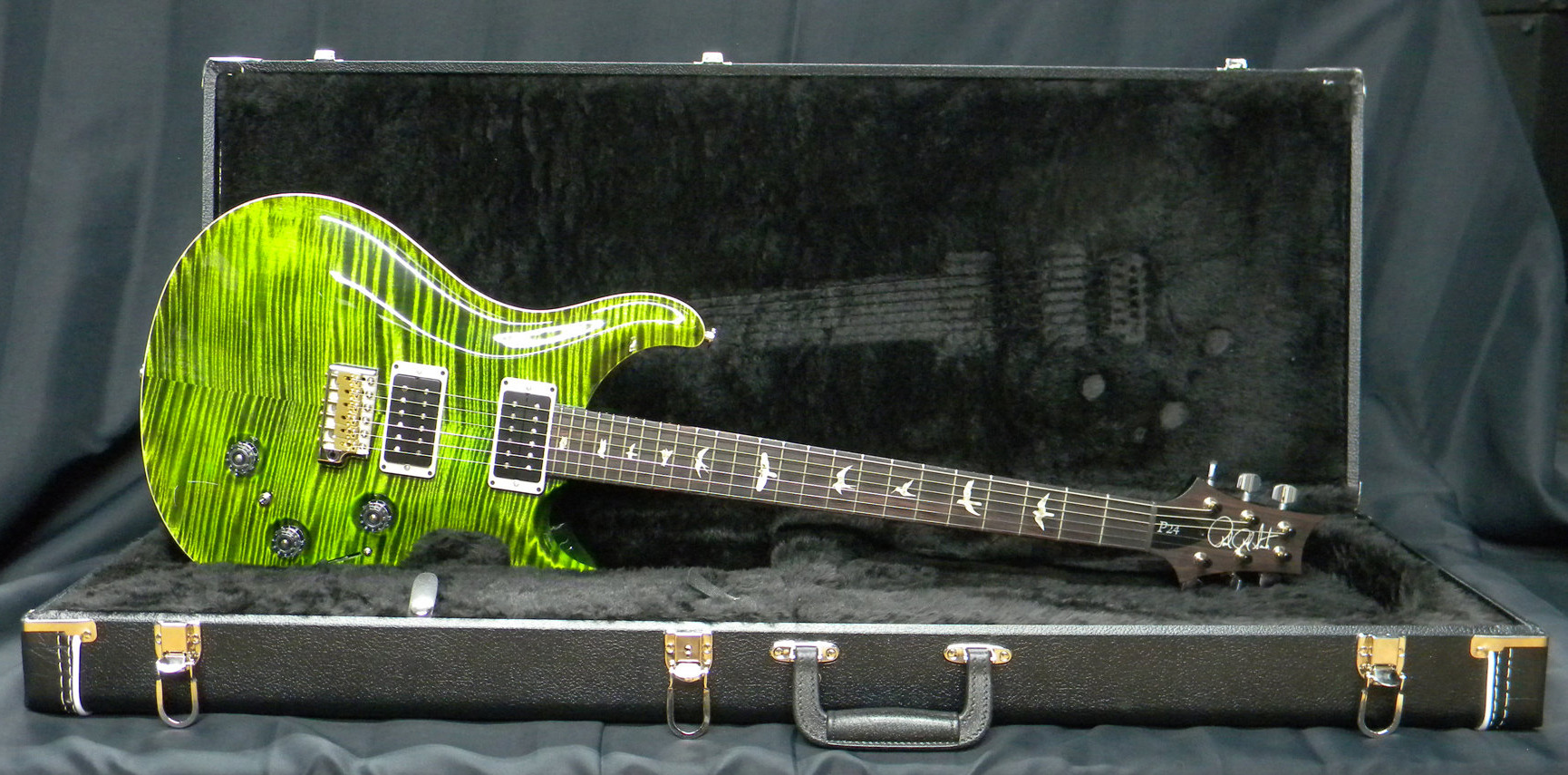 Paul Reed Smith (PRS) P24シリーズ エレキギター2015 NAMM SHOW MODEL P24 2014 10 top  Grade JADEアウトレット品()売却済みです。あしからずご了承ください。 | MUSIC PLANT WEBSHOP