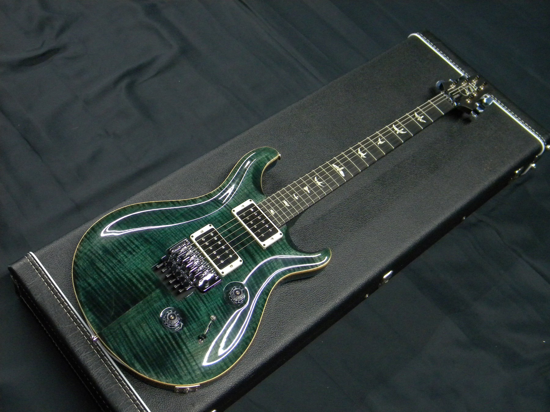 Paul Reed Smith (PRS) エレキギターCUSTOM24 Floydrose 10Top Stain Neck Teal  Black新品()売却済みです。あしからずご了承ください。 | MUSIC PLANT WEBSHOP