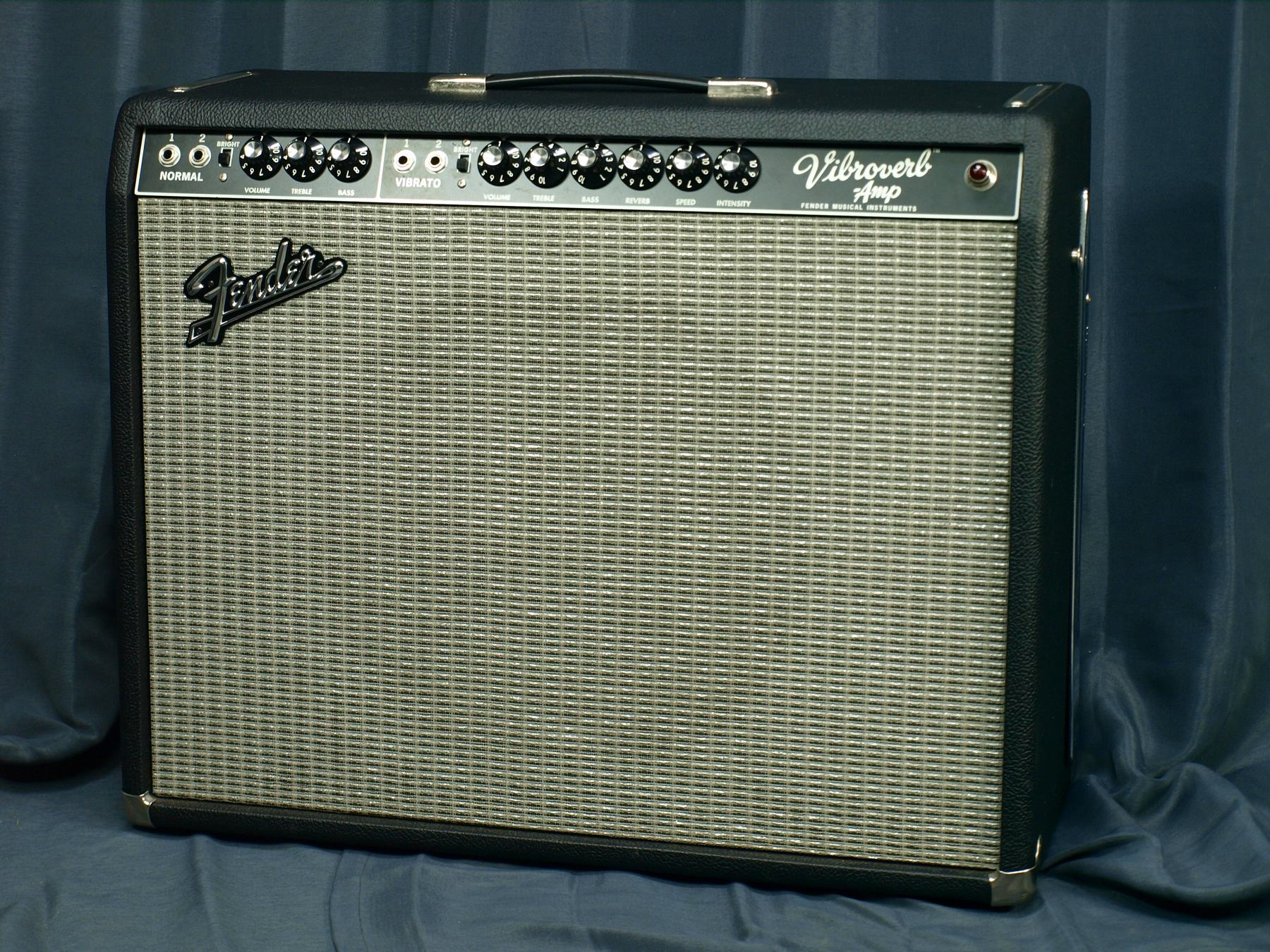 Fender ギターアンプコンボ'64 Vibroverb Custom中古品()売却済みです。あしからずご了承ください。 | MUSIC PLANT  WEBSHOP