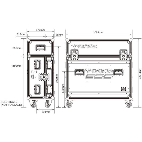 DiGiCo-SD9用フライトケースFC-SD9