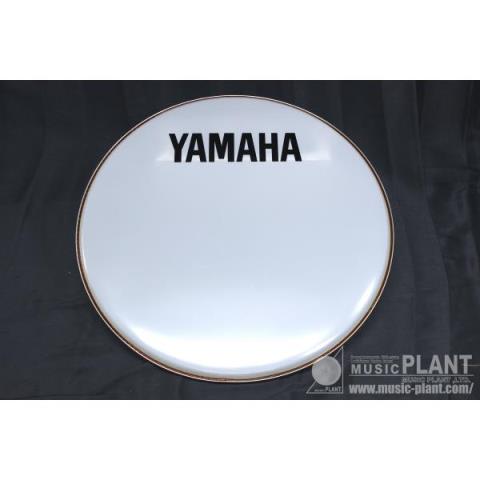 YAMAHA-マーチングバスドラムヘッドスムースホワイト(22")