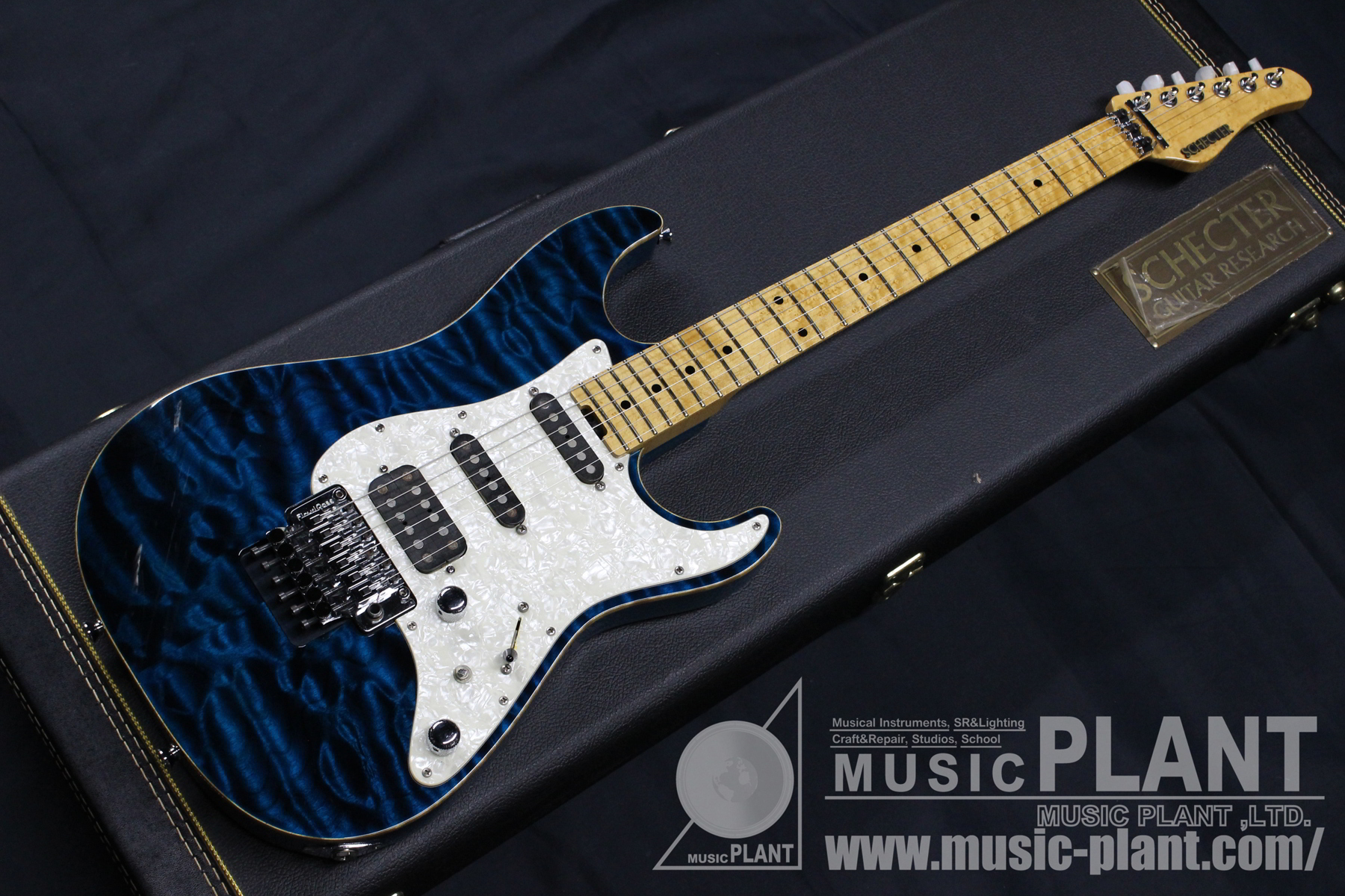 SCHECTER エレキギターEX-V-CTM-FRT BQAQ BM/BM中古()売却済みです。あしからずご了承ください。 | MUSIC  PLANT WEBSHOP