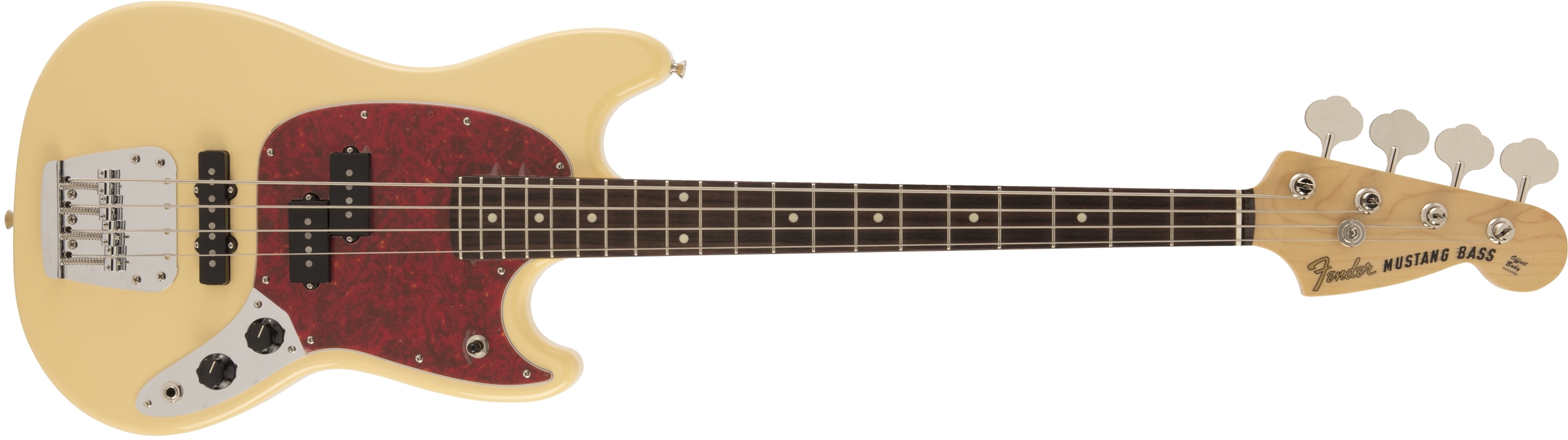 Fender Made in Japan Hybridシリーズ ムスタングベースMADE IN JAPAN HYBRID MUSTANG BASS  Vintage White新品生産完了品です。 | MUSIC PLANT WEBSHOP