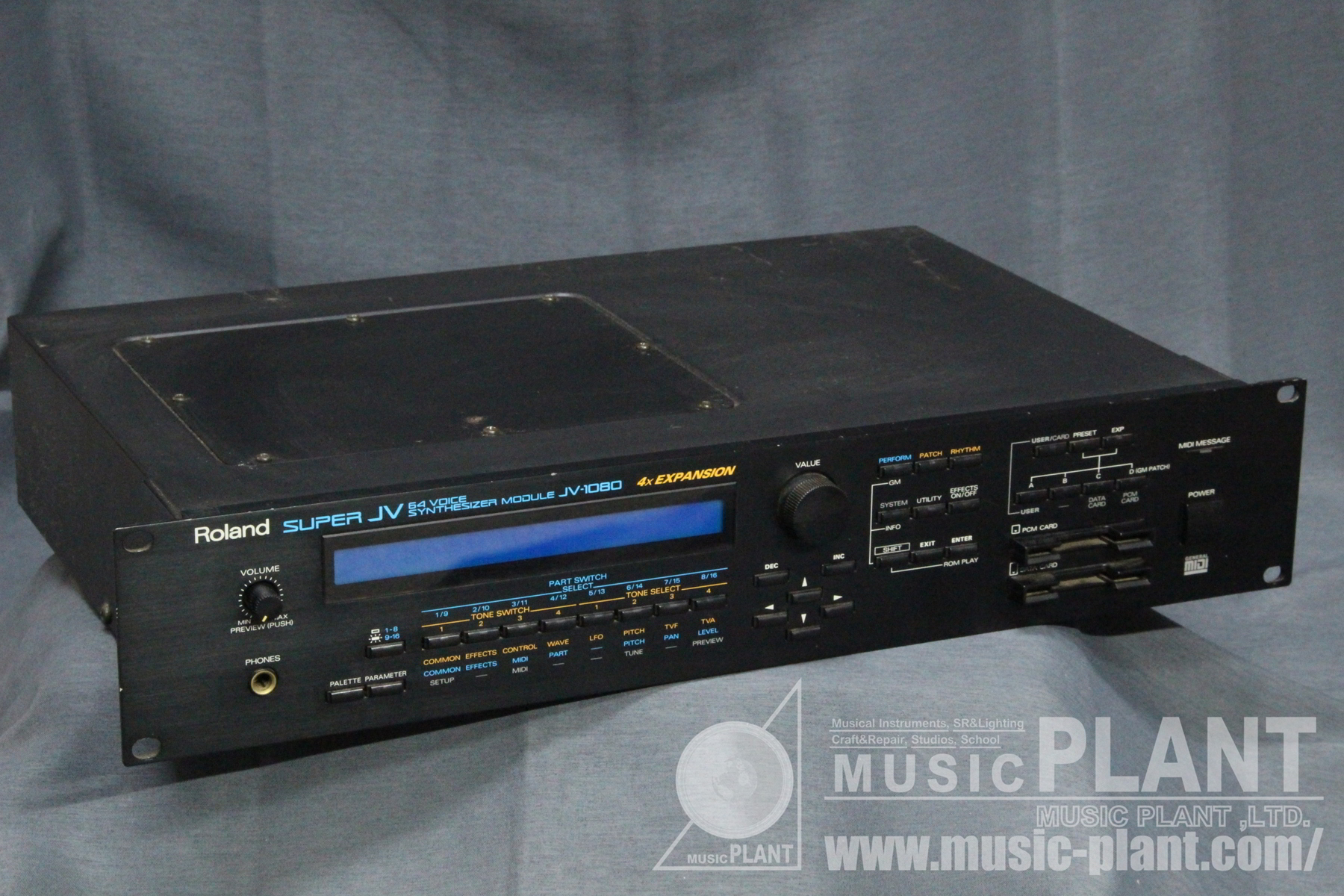 新品】 JV-1080 Roland エキスパンジョン4枚付 JV-1080 エキスパン