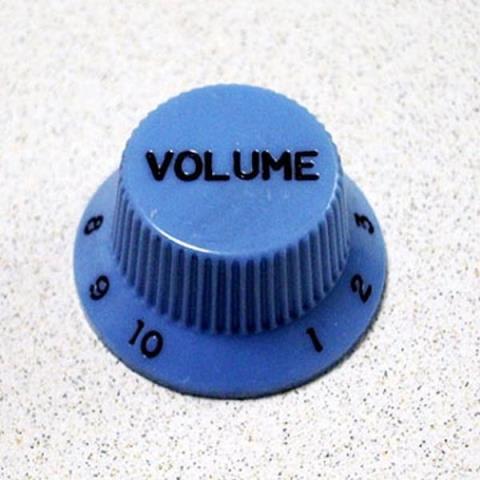 Montreux-コントロールノブ8788 Strat Volume Knob Metric Blue