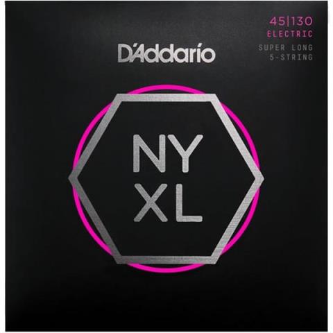 D'Addario-5弦エレキベース弦NYXL45130SL 5弦 Super Long 45-130