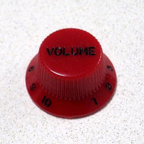 Montreux-コントロールノブ8792 Strat Volume Knob Inch Red