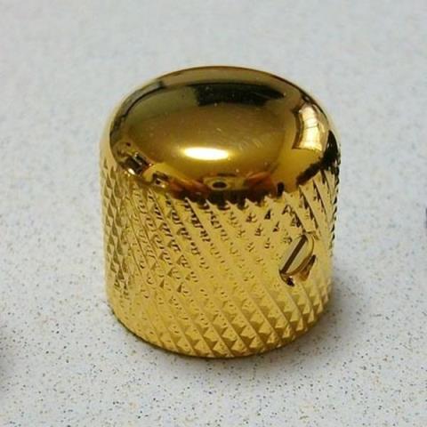 Montreux-ブラスノブ1351 Brass Dome Knob Gold