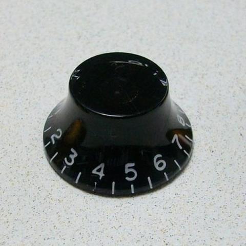 Montreux-トップハットノブ1353 Inch Bell Knob Black