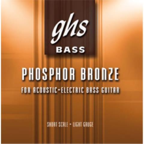 GHS-アコースティックベース弦9200 Phosphor Light Short Scale 40-96