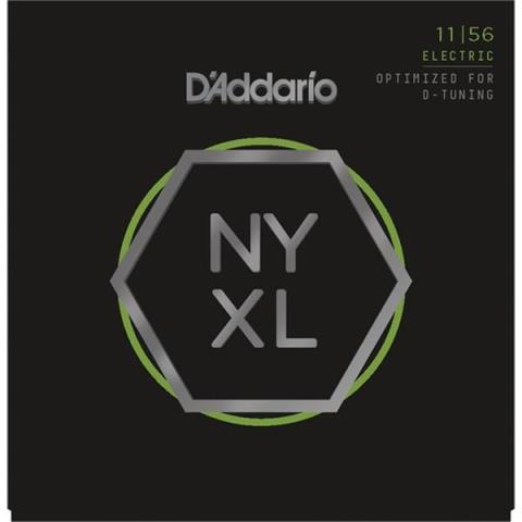 D'Addario-エレキギター弦NYXL1156 Medium Top / Extra-Heavy Bottom 11-56