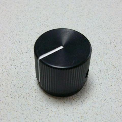 Montreux-コントロールノブ1502 Black Alumite knob large