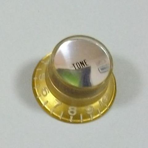 Montreux-コントロールノブ8246 Inch Reflector Knob Tone Gold (S top)