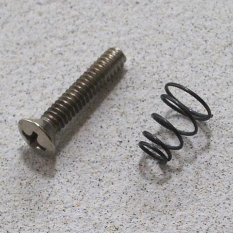 Montreux-ピックアップネジ478 Single P/U height screws oval head inch Nickel