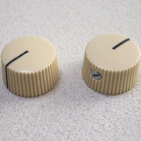 1051 Fender Amp style knob cremeサムネイル