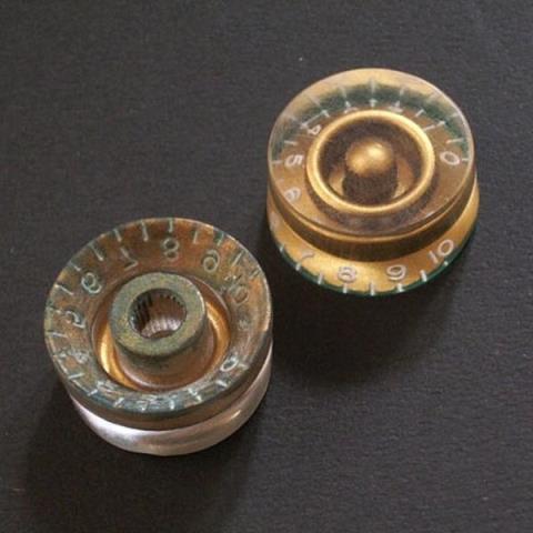 Montreux-コントロールノブセット218 Speed knob GD set relic