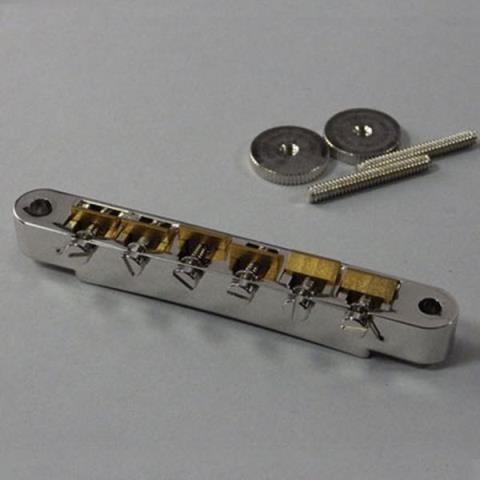 Montreux-ギターブリッジ8760 ABR-1 style Bridge wired Nickel with Unplated Brass saddles