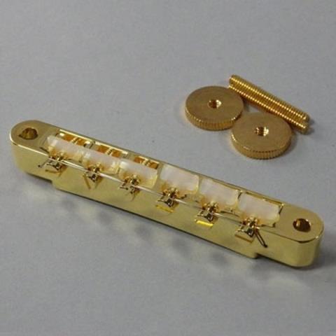 Montreux-ギターブリッジ8771 ABR-1 style Bridge wired Gold with Nylon saddles