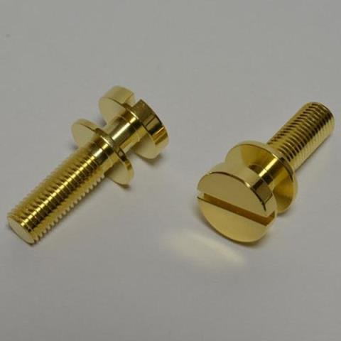 Montreux-ブリッジスタッド9156 Metric studs set for Montreux custom wrap around bridge Gold