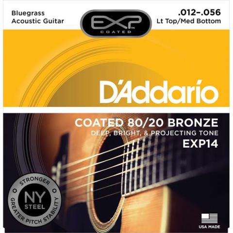 D'Addario-アコースティックギター弦EXP14 Bluegrass 12-56