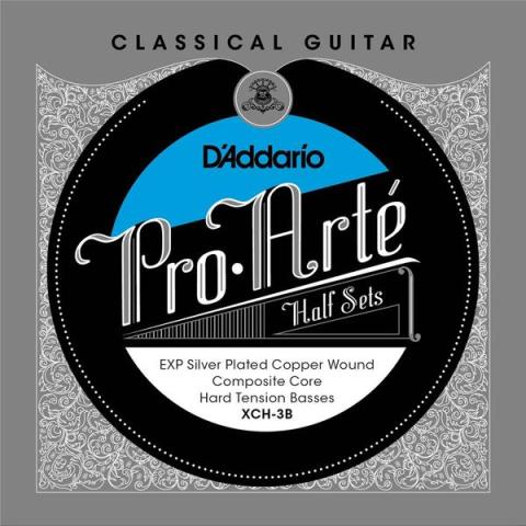 D'Addario-クラシックギター弦XCN-3B Classical Half Set Basses Normal