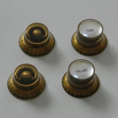 Montreux-コントロールノブ9401 Greenie knob set relic