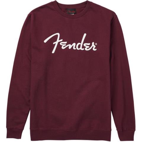 Fender Spaghetti Logo Pullover, Maroon, XLサムネイル