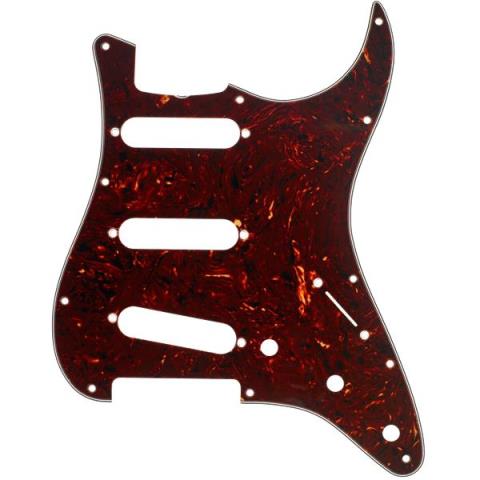 Pickguard, Stratocaster S/S/S,  (with Truss Rod Notch), 11-Hole Vintage Mount, Tortoise Shell, 4-Plyサムネイル