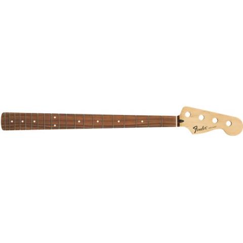 Fender-ネックStandard Series Jazz Bass Neck, 20 Medium Jumbo Frets, Pau Ferro