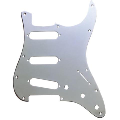 Pickguard, Stratocaster S/S/S, 11-Hole Mount, Chrome-Plated, 1-Plyサムネイル