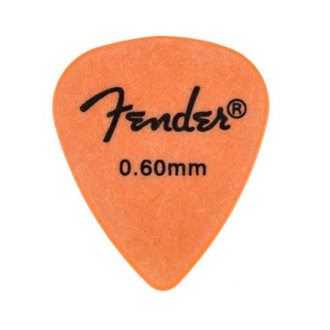 Fender-ピックFender Rock-On Touring Picks, 351 Shape .60 MM, Orange, 72 Count