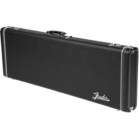 G&G Deluxe Strat/Tele Hardshell Case, Left Handed, Black with Orange Plush Interiorサムネイル