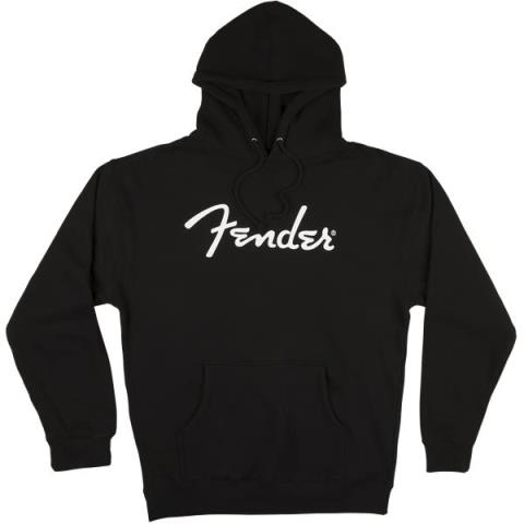 Fender-Fender Logo Hoodie, Black, XXL