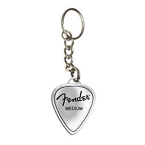 Fender Medium Pick Keychain, Pewterサムネイル