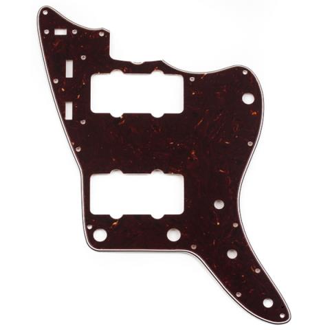 Fender-ピックガードPure Vintage Pickguard, '65 Jazzmaster, 13-Hole Mount, Brown Shell, 3-Ply