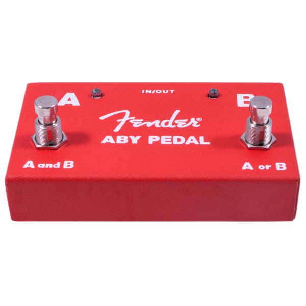 Fender-Fender 2-Switch ABY Pedal, Red