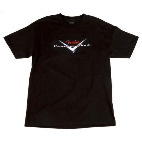 Fender Custom Shop-TシャツOriginal Logo T-Shirt, Black, XXL