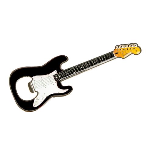 Fender Stratocaster Black Bottle Opener Magnetサムネイル