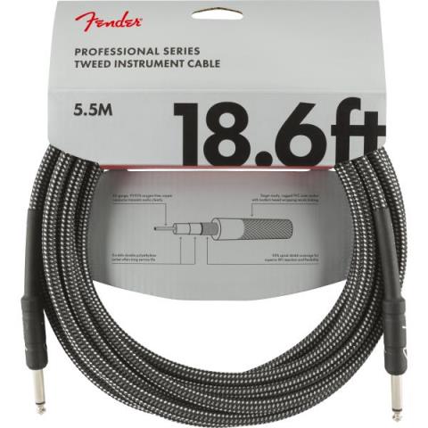 Professional Series Instrument Cable, 18.6', Gray Tweedサムネイル