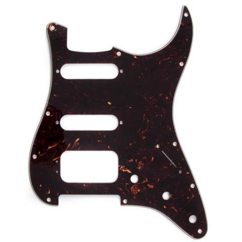 Pickguard, Stratocaster H/S/S (3-Screw Mount HB), 11-Hole Mount, Brown Shell, 4-Plyサムネイル