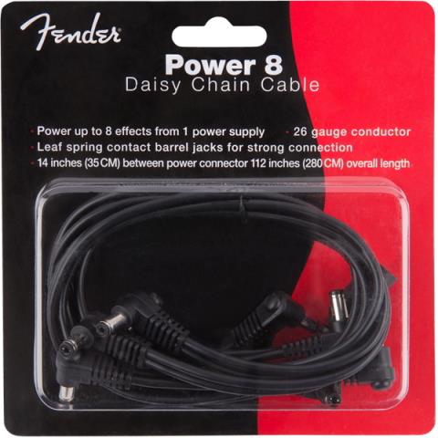 Fender-DCケーブルPower 8 Daisy Chain Cable