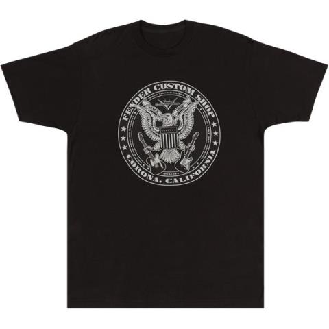 Fender Custom Shop-TシャツEagle T-Shirt, Blk XL