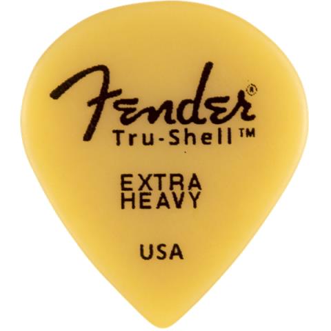 Fender-ピックTru-Shell 551 Shape, Extra Heavy, (1)