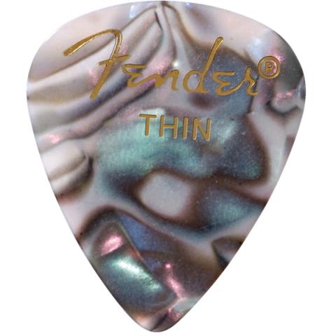 Fender-ピック351 Shape, Abalone, Thin (12)