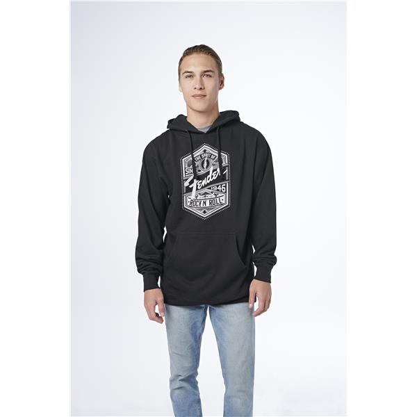 Fender Spirit of Rock 'N' Roll Men's Hoodie, Black, XXLサムネイル