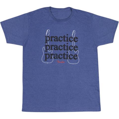 Practice T-Shirt, Heather Blue Lサムネイル