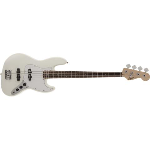 Squier-ジャズベースFSR Affinity Series Jazz Bass, Laurel Fingerboard Olympic White