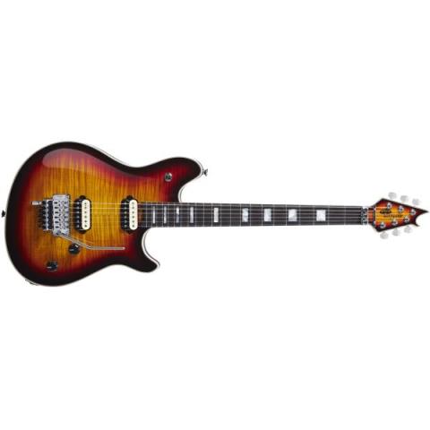 EVH-エレキギターWolfgang USA, Ebony Fingerboard, 5A Flame Top, 3-Tone Burst